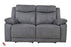 Volo Gray Fabric Reclining Loveseat-Wholesale Furniture Brokers