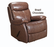 Brazil Top Grain Leather Swivel Glider Recliner - Available in 4 Colours-Wholesale Furniture Brokers