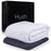 Hush Blankets Blanket Hush 8lb Weighted Throw Sherpa Fleece Blanket - Available in 2 Colors