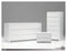Mobital Dresser Stone Blanche Double Dresser High Gloss - Available in 2 Colors
