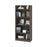 Modubox Bookcase Walnut Gray Pro-Linea Standard 5 Shelf Bookcase - Available in 2 Colors