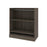 Modubox Bookcase Walnut Gray Versatile Low Storage Unit With Rod - Available in 2 Colors