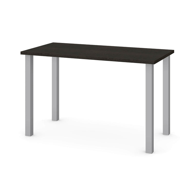 Modubox Desk Deep Gray Universel 24“ x 48“ Table Desk with Square Metal Legs - Available in 10 Colors