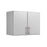 Modubox ELITE Home Storage Collection Light Gray Elite 32 inch Stackable Wall Cabinet - Multiple Options Available