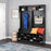 Modubox Entryway 60" Wide Hall Tree with 24 Shoe Cubbies - Available in 4 Colors