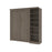 Modubox Full Murphy Bed Evolution Full Murphy Wall Bed and One Storage Unit - Available in 2 Colors