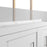 Modubox Murphy Wall Bed Pur Queen Murphy Pull Down Wall Bed and 2 Storage Units with Drawers (126”) - Available in 2 Colors
