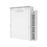 Bestar Full Murphy Bed White Lumina Full Murphy Bed and 1 Storage Unit (69”) - White