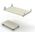 Bestar Office Accessories Prestige + Keyboard Tray and CPU Stand - Available in 3 Colors