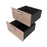 Bestar Shelves Drawers and Doors Cielo 2-Drawer Set for Cielo 19.5” Closet Organizer - Available in 2 Colors