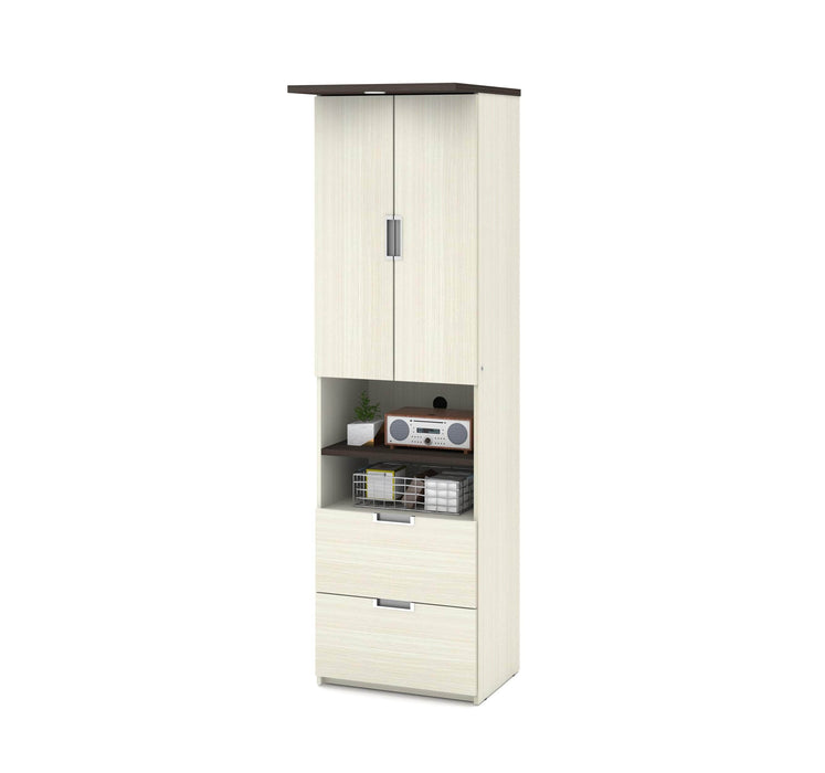 Bestar Storage Unit Lumina Storage Unit with 2 Drawers - Available in 2 Colors