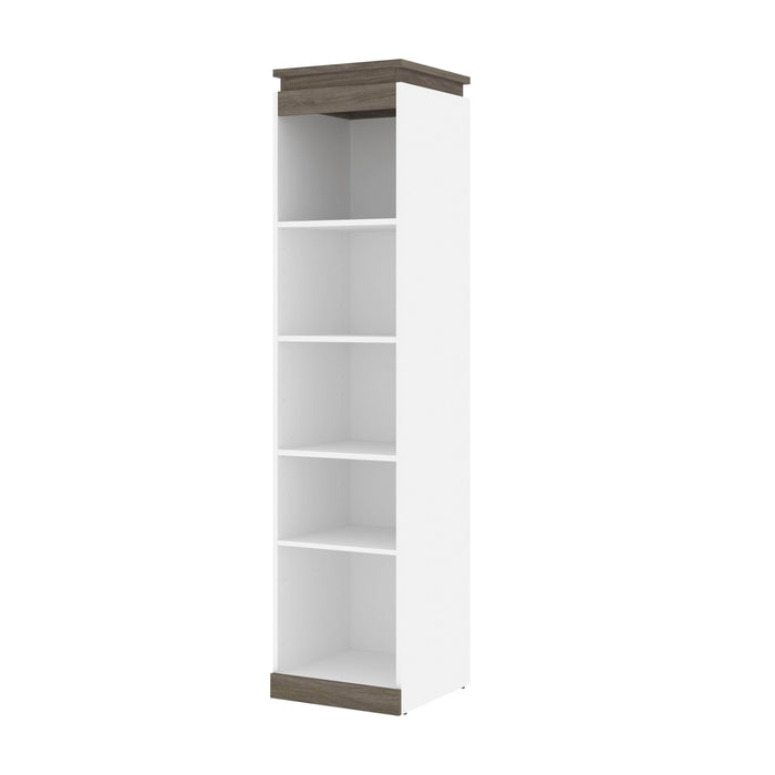 Orion 20"W Narrow Shelving Unit - Available in 2 Colors
