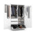 Bestar Wardrobe White Pur 49” Wardrobe with Pull-Out Shoe Rack - Available in 2 Colors