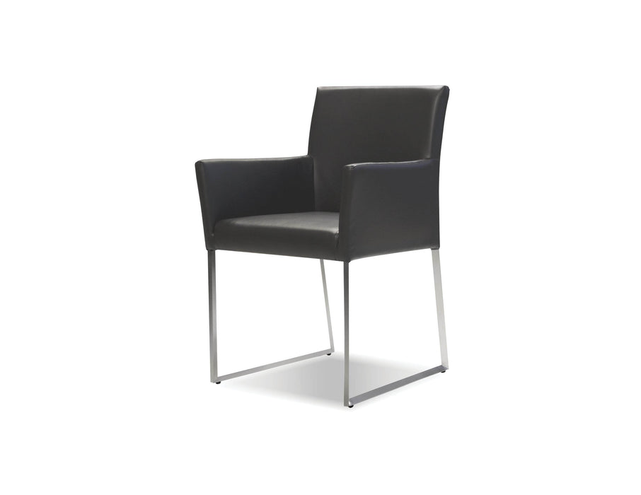  Mobital Arm Chair Gray Tate Leatherette Arm Chair - Available in 3 Colors
