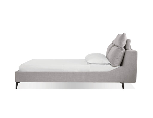 Mobital Chillout Bed in Stone Boucle with Adjustable Headrests