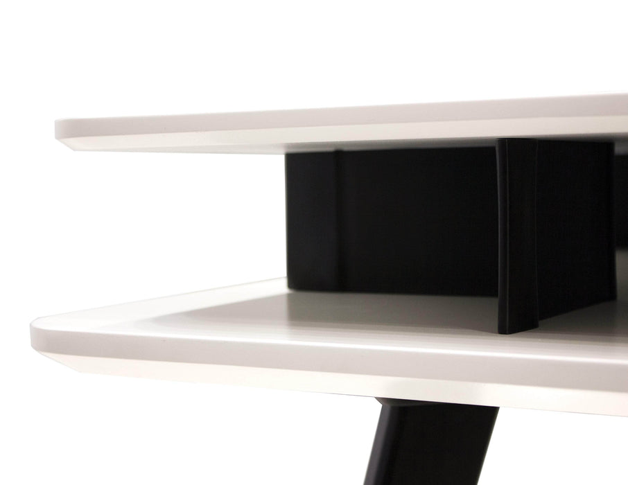 Mobital Desk Dart Desk With Black Solid Beech Legs And Cubbies - Available in 2 Colors