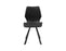 Mobital Dining Chair Bernadette Leatherette Dining Chair With Black Powder Coated Metal Set Of 2 - Available in 2 Colors