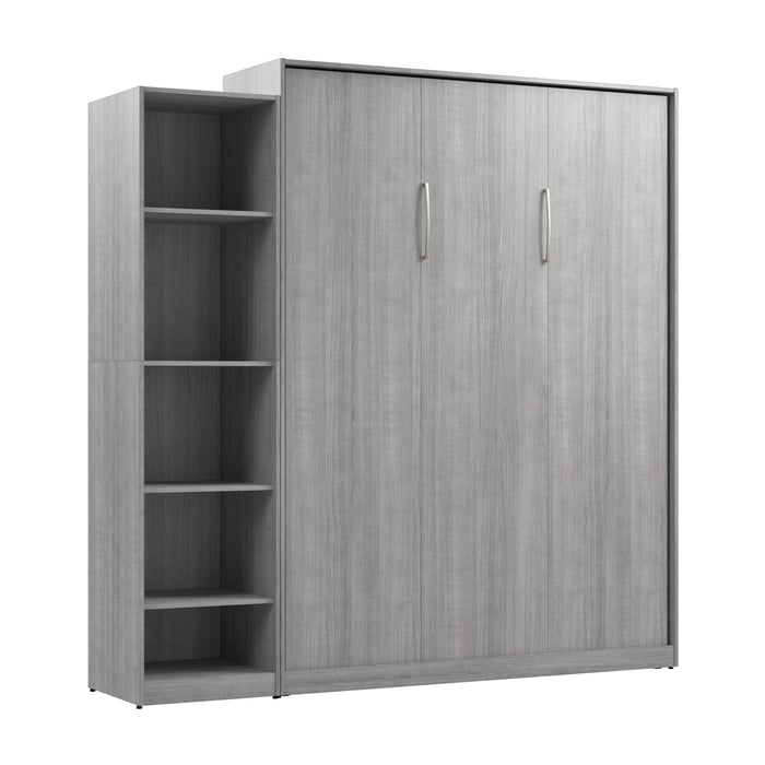 Bestar Murphy Wall Bed Claremont Queen Murphy Bed with Closet Organizer (85W) - Available in 3 Colors