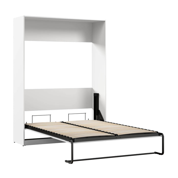 Bestar Murphy Wall Bed White Claremont 59W Full Murphy Bed - Available in 3 Colors