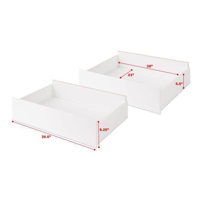 Pending - Modubox Select Storage Drawers on Wheels - Set of 2 - Available in 4 Colors
