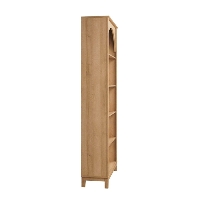 Pending - Prepac Bookcase Ark 78" Arched Bookcase - Available in 2 Colors