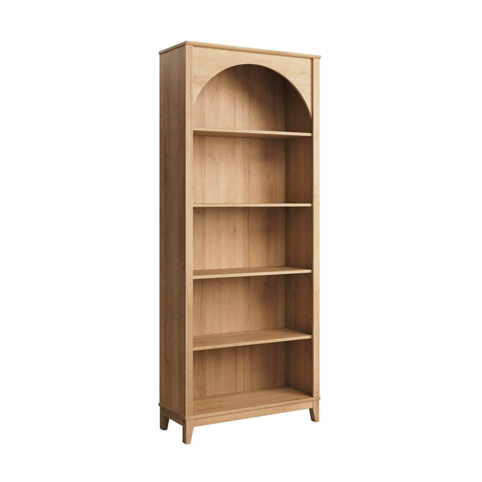 Pending - Prepac Bookcase Ark 78" Arched Bookcase - Available in 2 Colors