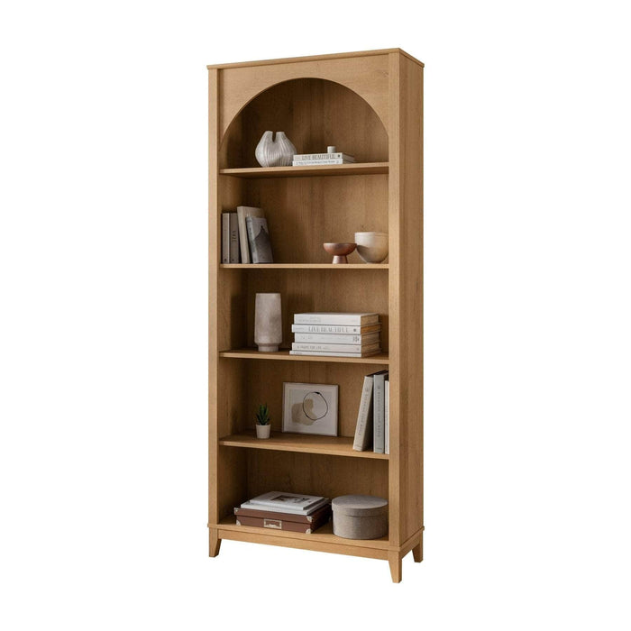 Pending - Prepac Bookcase Ark 78" Arched Bookcase - Available in 2 Colors