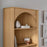 Pending - Prepac Bookcase Ark 78" Arched Bookcase - Available in 2 Colors
