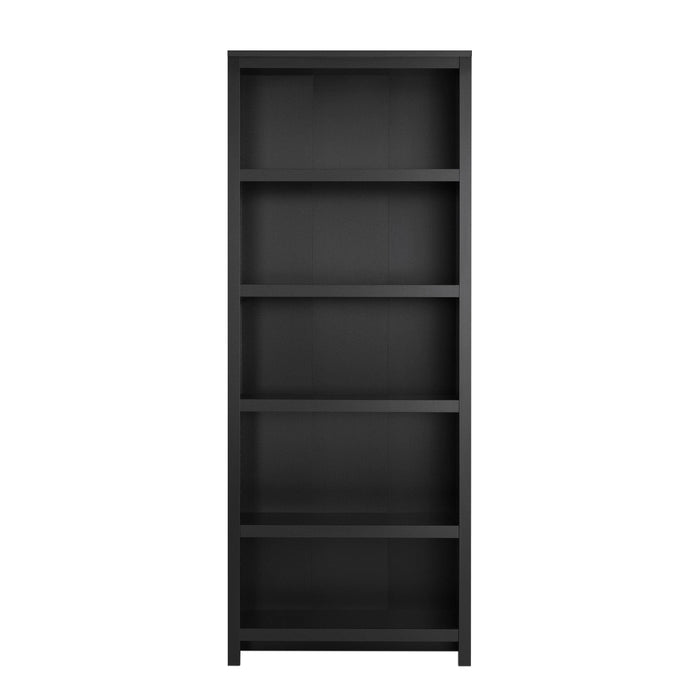 Pending - Prepac Bookcase Black Moda 80" Bookcase - Available in 3 Colors