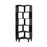 Pending - Prepac Bookcase Black Oak Nordik 71.5" L-Shaped Corner Bookcase - Available in 3 Colors