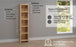 Pending - Prepac Bookcase Moda 80" Bookcase - Available in 3 Colors
