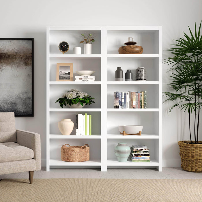 Pending - Prepac Bookcase Moda 80" Bookcase - Available in 3 Colors