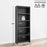 Pending - Prepac Bookcase Moda 80" Bookcase - Available in 3 Colors