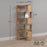 Pending - Prepac Bookcase Nordik 71.5" L-Shaped Corner Bookcase - Available in 3 Colors