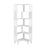 Pending - Prepac Bookcase White Nordik 71.5" L-Shaped Corner Bookcase - Available in 3 Colors