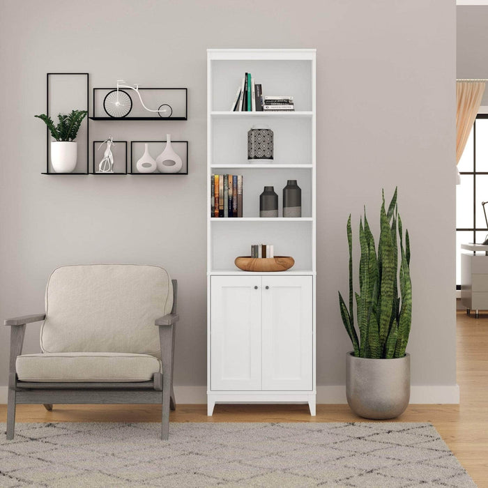 Pending - Prepac Bookcase Yaletown 79.5" Bookcase - Available in 2 Colors
