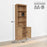 Pending - Prepac Bookcase Yaletown 79.5" Bookcase - Available in 2 Colors