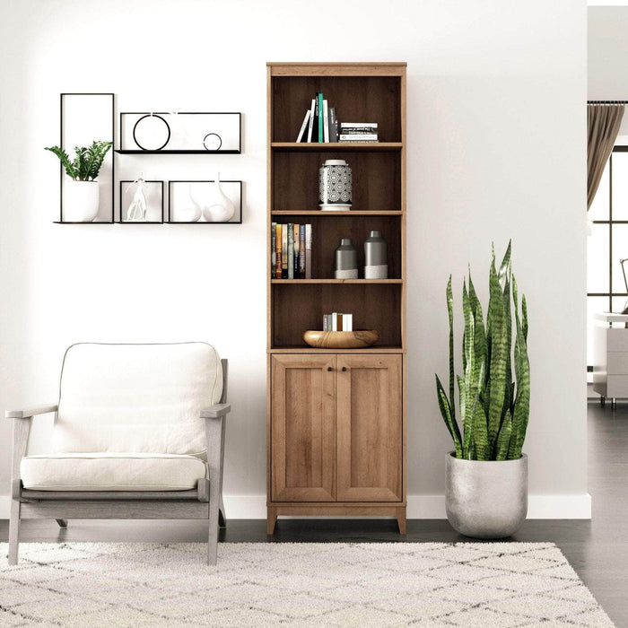 Pending - Prepac Bookcase Yaletown 79.5" Bookcase - Available in 2 Colors