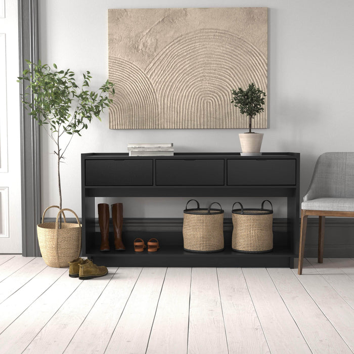 Pending - Prepac Console Table Black Simply Modern 60.25" Console - Available in 3 Colors