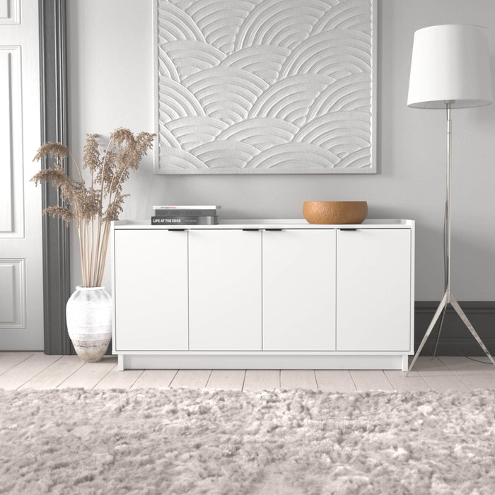 Pending - Prepac Console Table Simply Modern 4-Door Console - Available in 3 Colors