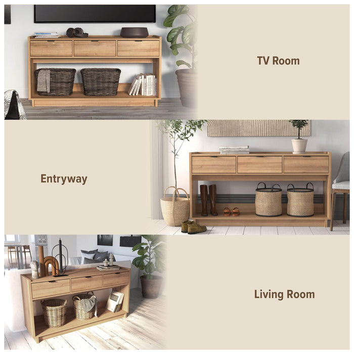 Pending - Prepac Console Table Simply Modern 60.25" Console - Available in 3 Colors