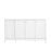Pending - Prepac Console White Yaletown 60" 4-Door Console - Available in 2 Colors