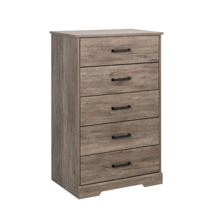 Pending - Prepac Drawer Chest Rustic Ridge 5-Drawer Chest - Available in 4 Colors
