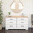 Pending - Prepac Drawer Chest Rustic Ridge Farmhouse 6-Drawer Chest in White & Natural Oak