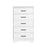 Pending - Prepac Drawer Chest White Rustic Ridge 5-Drawer Chest - Available in 4 Colors