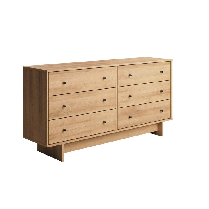 Pending - Prepac Dresser Finnley 6-Drawer Dresser - Available in 2 Colors