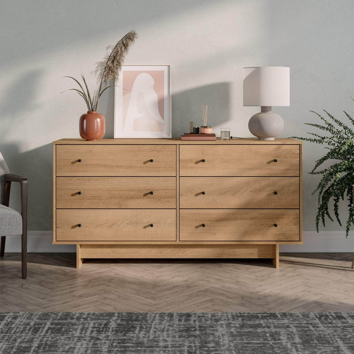 Pending - Prepac Dresser Finnley 6-Drawer Dresser - Available in 2 Colors