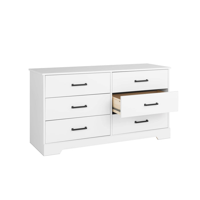 Pending - Prepac Dresser Rustic Ridge 6-Drawer Dresser- Available in 4 Colors