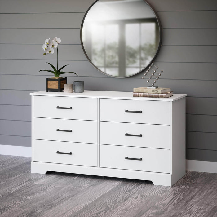 Pending - Prepac Dresser Rustic Ridge 6-Drawer Dresser- Available in 4 Colors