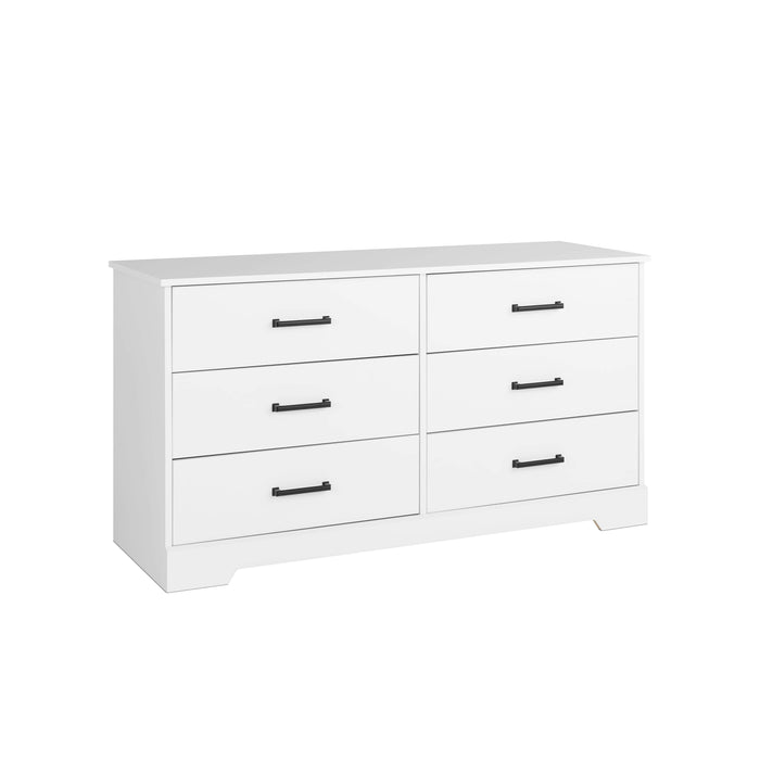 Pending - Prepac Dresser Rustic Ridge 6-Drawer Dresser- Available in 4 Colors